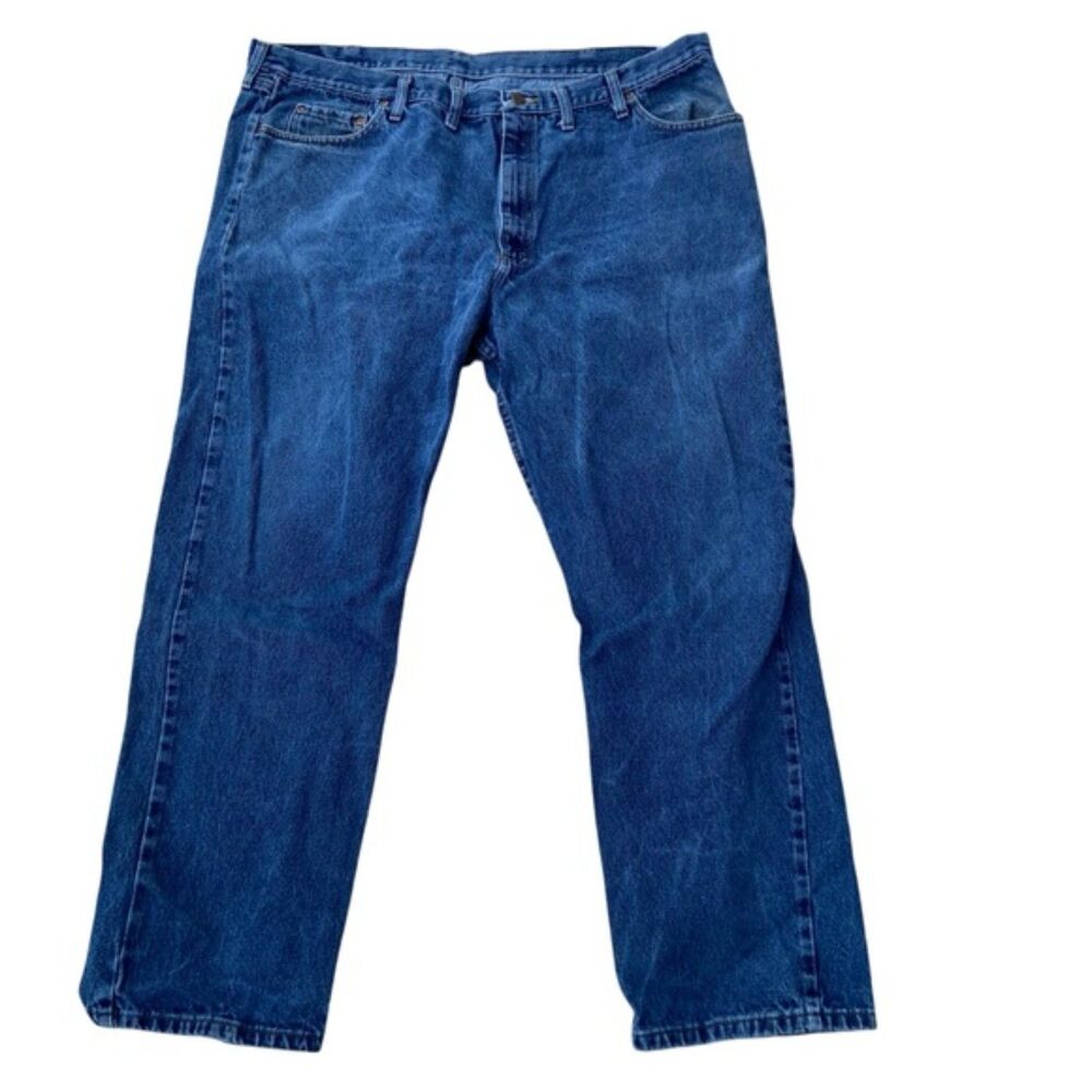 Wrangler Relaxed Fit Cotton Dark Wash Size 46X32